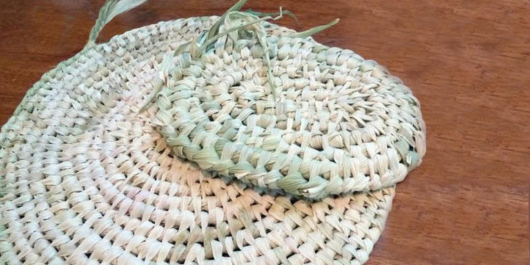 the idea garden » Corn Husk Weaving Workshop